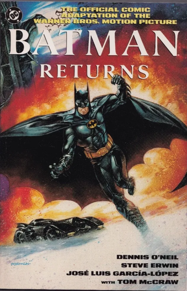 Cover of Batman Returns: The Official Comic Adaptation of the Warner Bros. Motion Picture #[nn] [Deluxe]