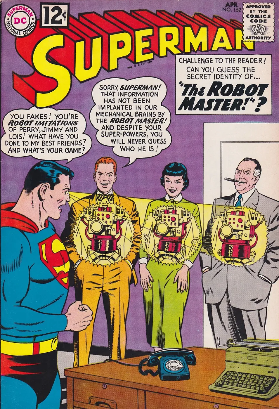 Cover of Superman #152