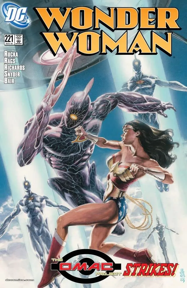 Cover of Wonder Woman #221