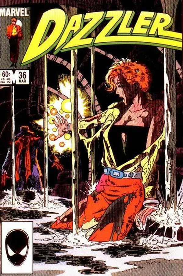 Cover of Dazzler #36