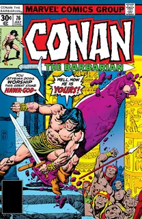 Cover of Conan the Barbarian #76
