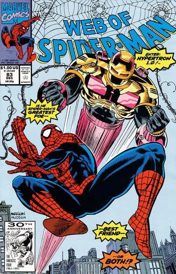 Cover of Web of Spider-Man #83