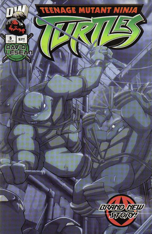 Cover of Teenage Mutant Ninja Turtles #5