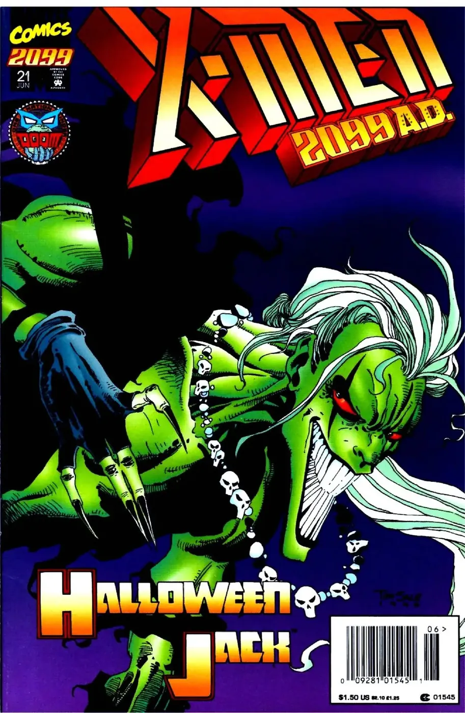 Cover of X-Men 2099 #21