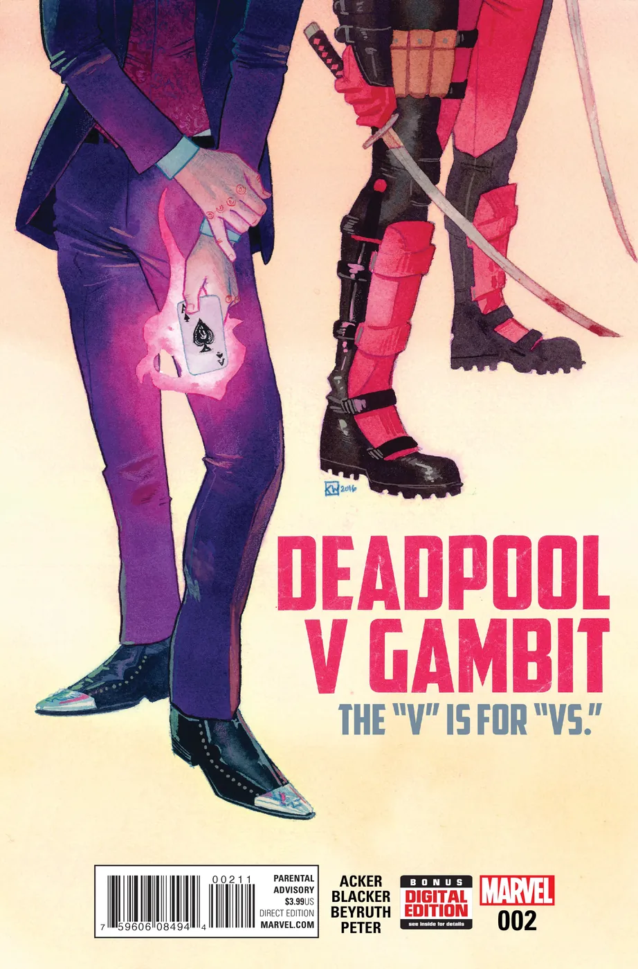 Cover of Deadpool v Gambit #2