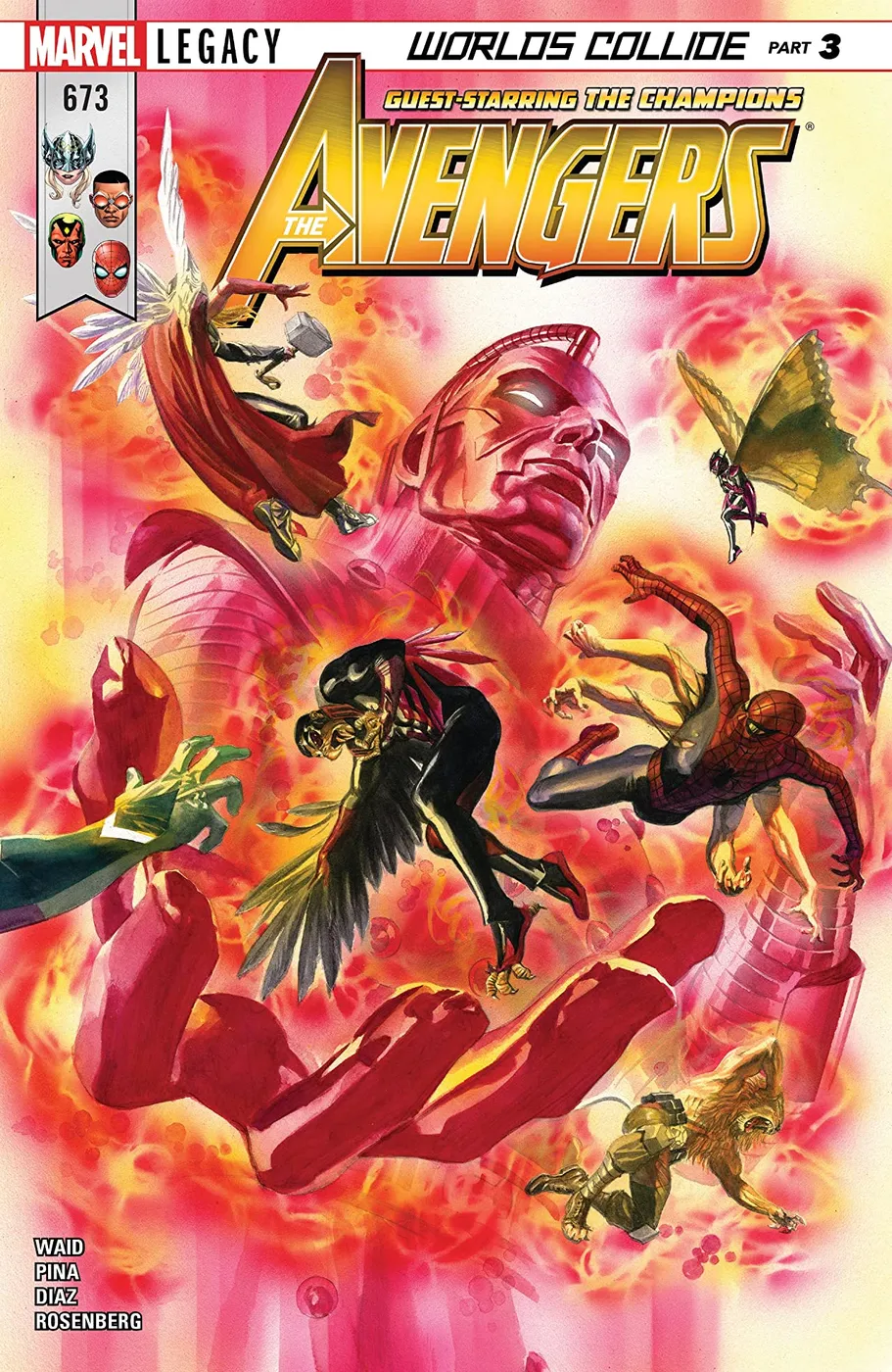 Cover of Avengers #673
