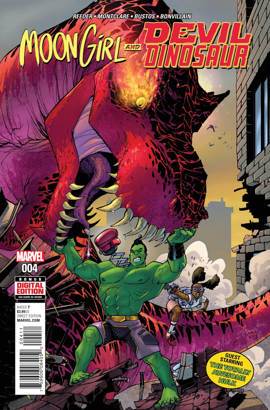 Cover of Moon Girl and Devil Dinosaur #4