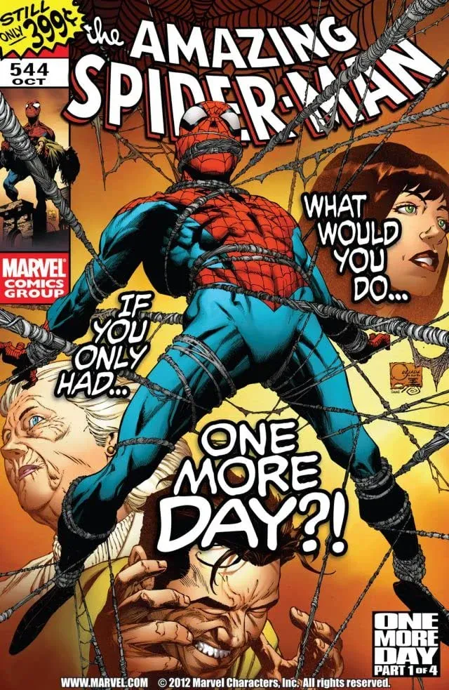 Cover of The Amazing Spider-Man #544