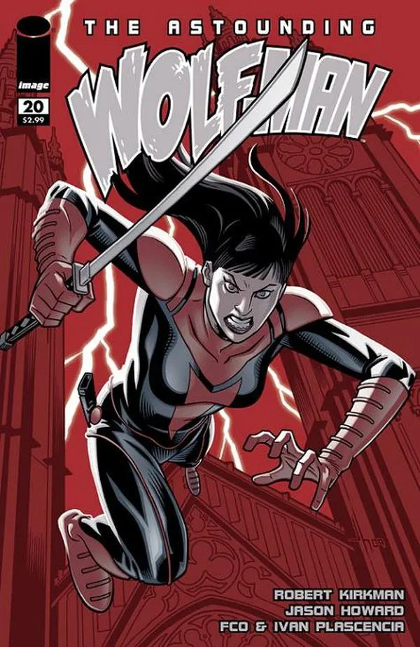 Cover of The Astounding Wolf-Man #20