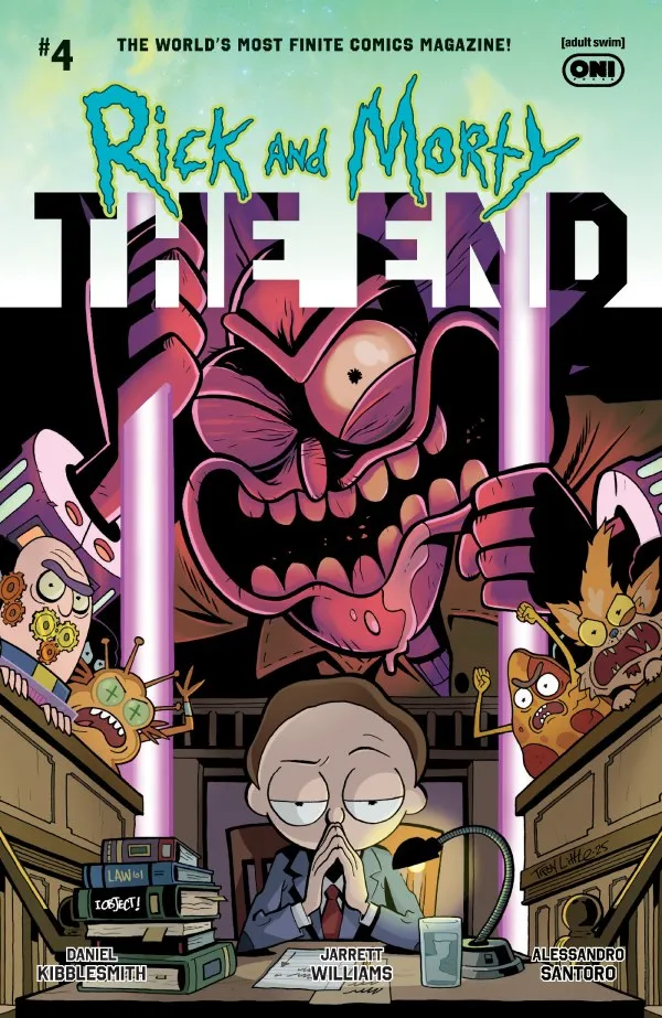 Cover of Rick and Morty: The End #4