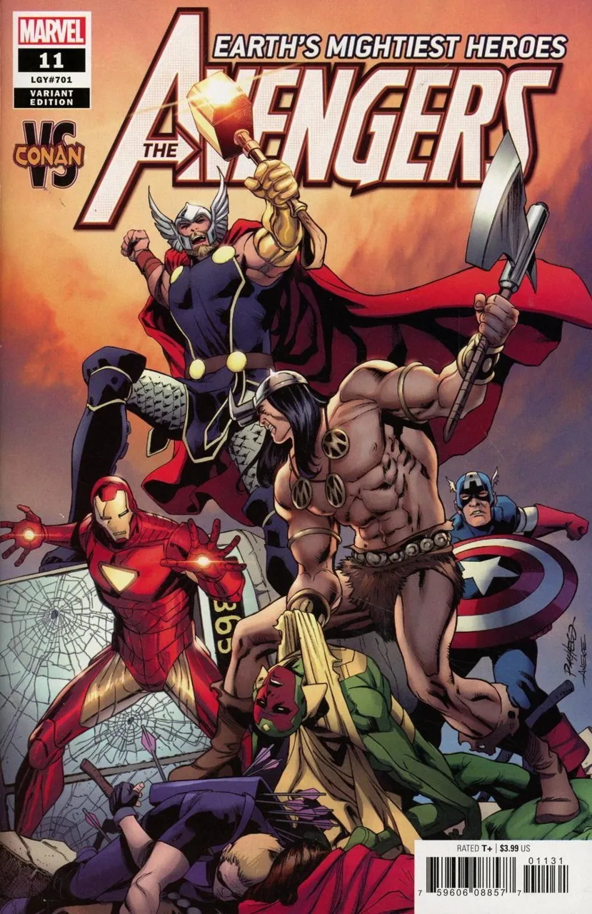 Cover of Avengers #11 (701)
