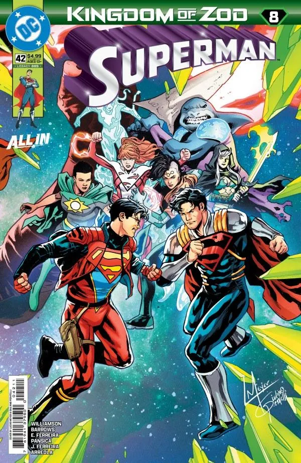 Cover of Superman #42