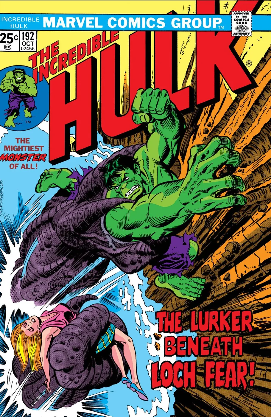 Cover of The Incredible Hulk #192