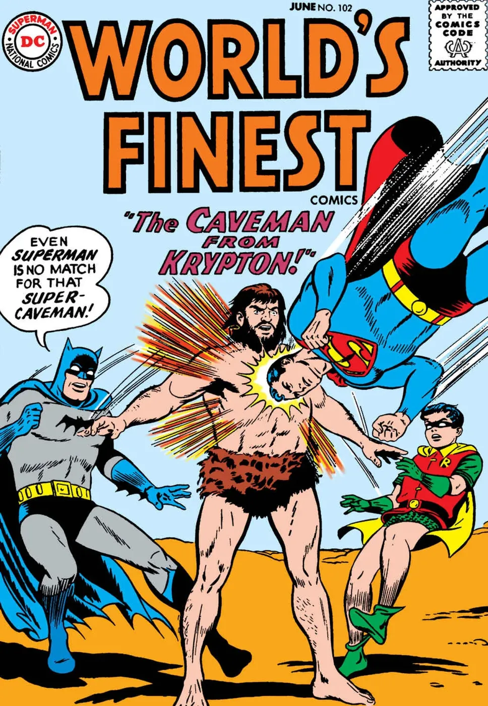 Cover of World's Finest Comics #102