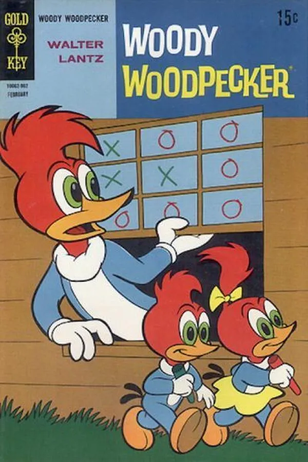 Cover of Walter Lantz Woody Woodpecker #104