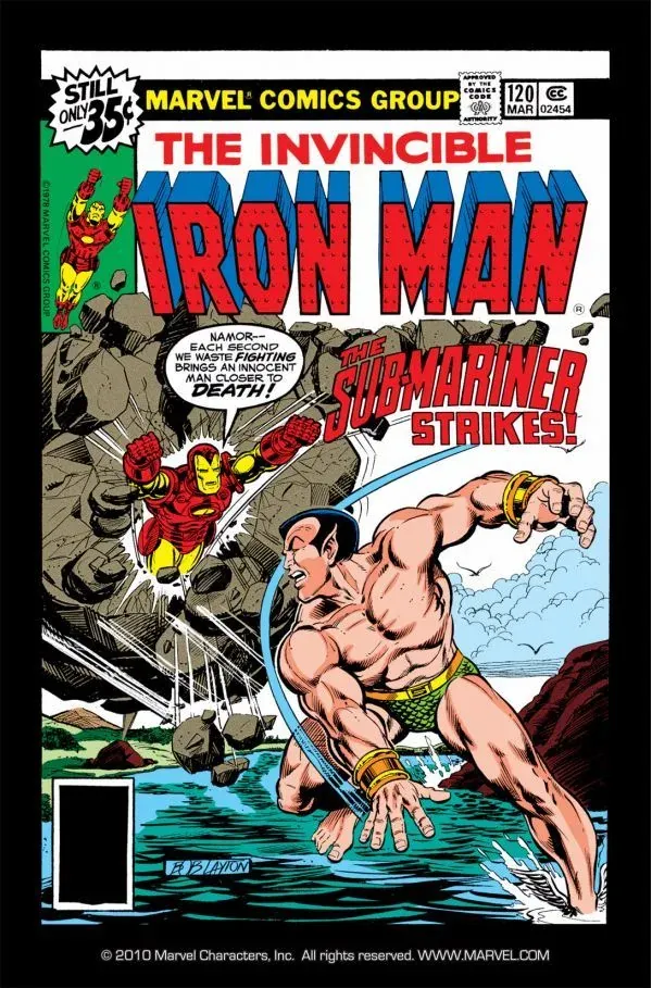Cover of Iron Man #120