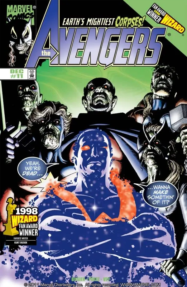 Cover of Avengers #11