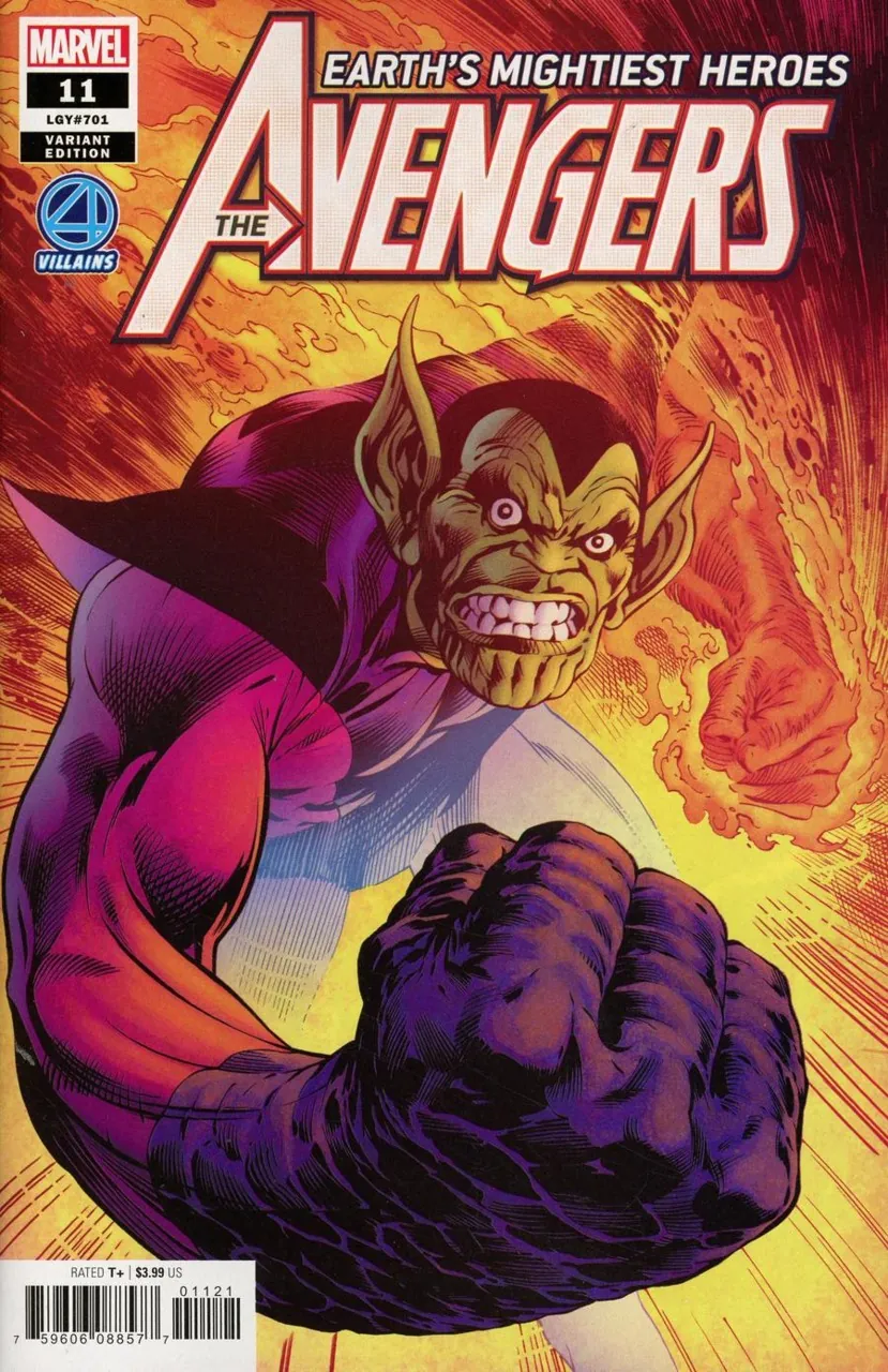 Cover of Avengers #11 (701)