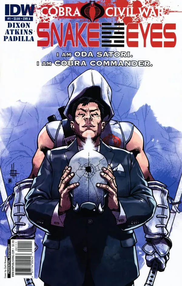 Cover of G.I. Joe: Snake Eyes #1