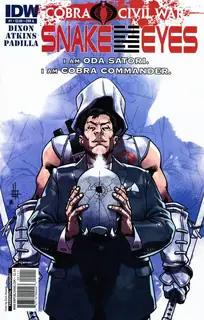 Cover of G.I. Joe: Snake Eyes #1