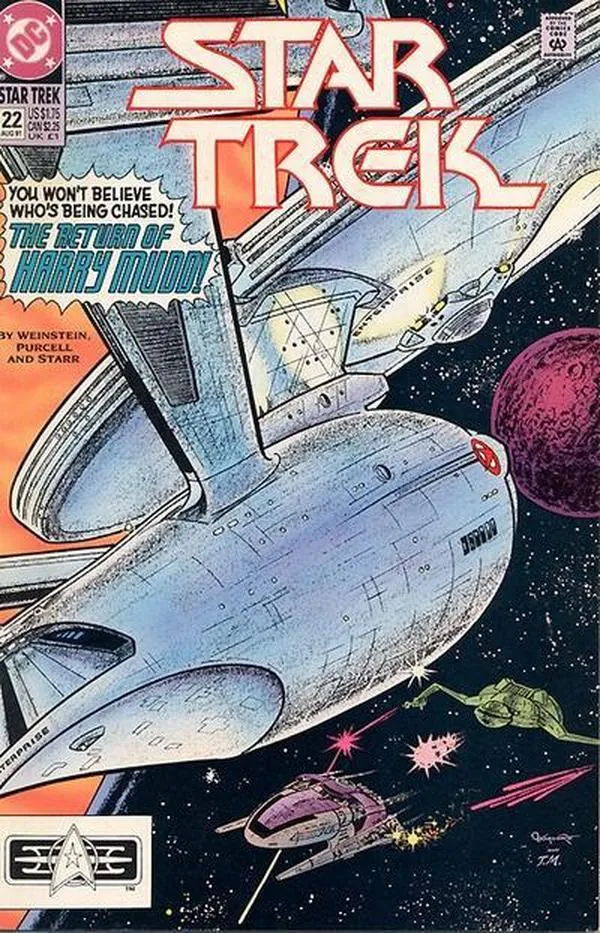 Cover of Star Trek #22