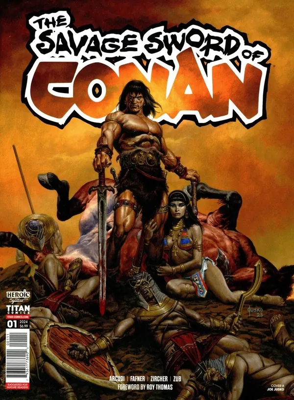 Cover of The Savage Sword of Conan #1