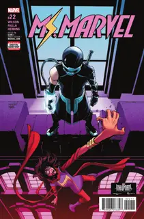 Cover of Ms. Marvel #22