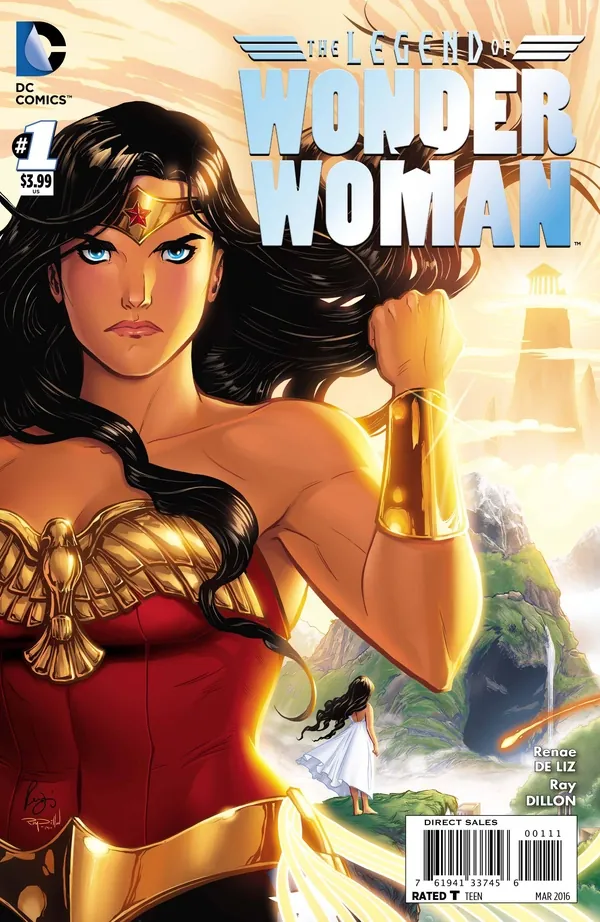 Cover of The Legend of Wonder Woman #1