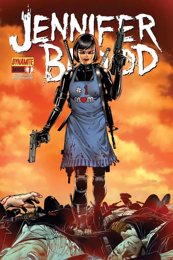 Cover of Jennifer Blood Annual #1