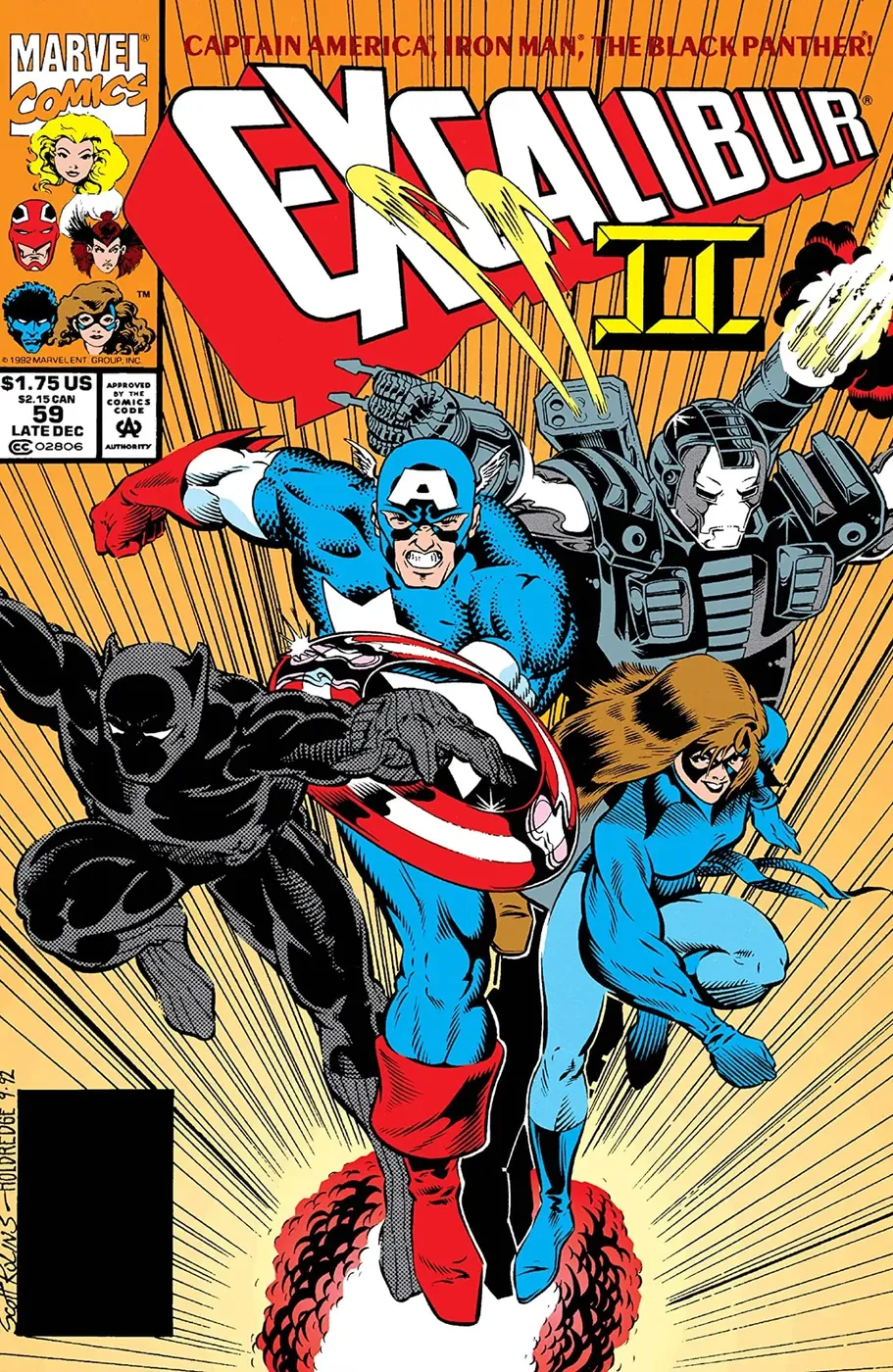Cover of Excalibur #59