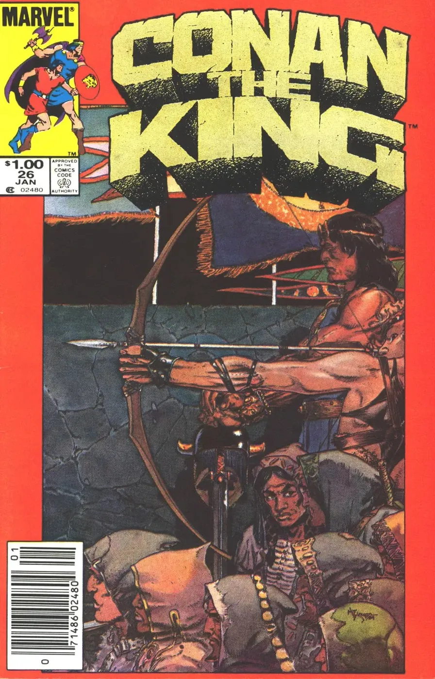 Cover of Conan the King #26