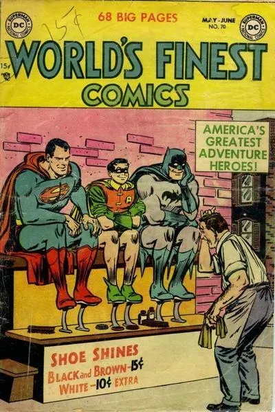 Cover of World's Finest Comics #70