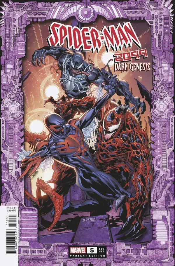 Cover of Spider-Man 2099: Dark Genesis #5 (97)