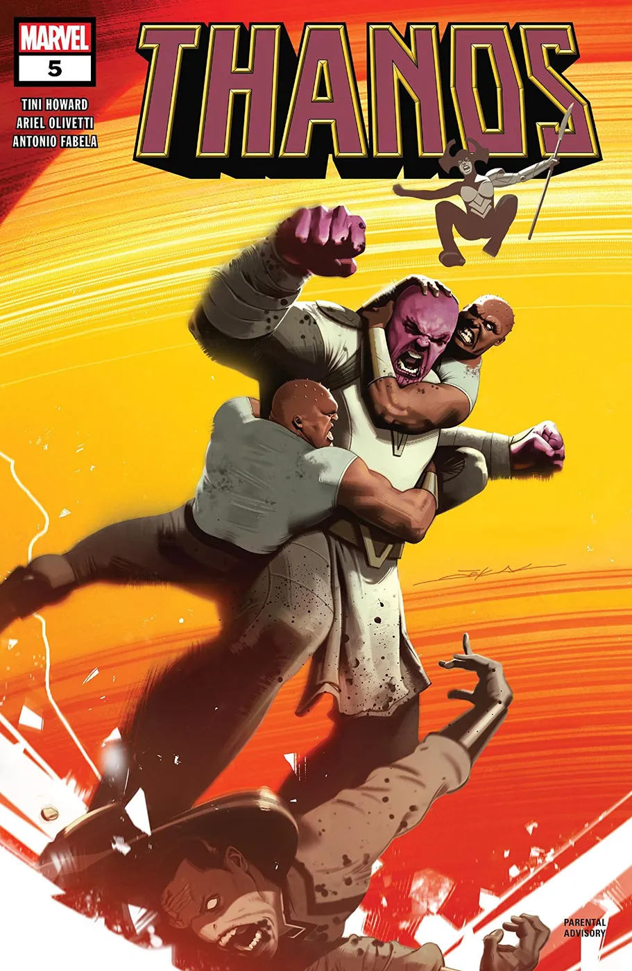 Cover of Thanos #5