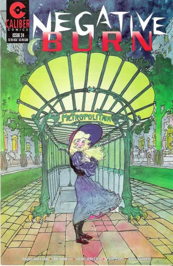 Cover of Negative Burn #24
