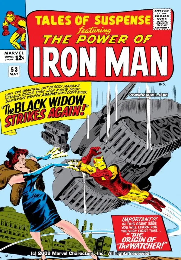 Cover of Tales of Suspense #53