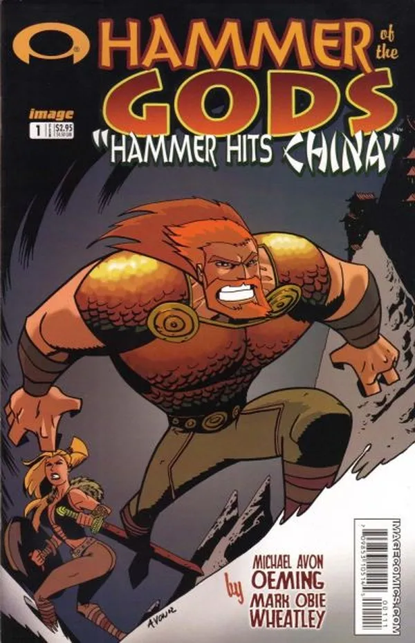 Cover of Hammer of the Gods: Hammer Hits China #1