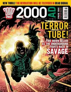 Cover of 2000 AD #1581