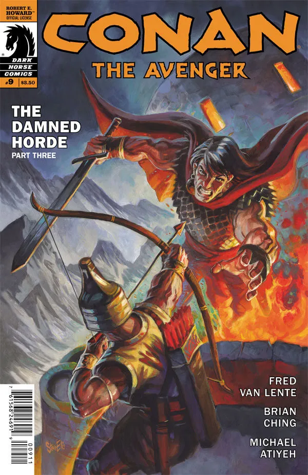 Cover of Conan the Avenger #9