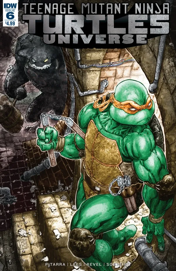 Cover of Teenage Mutant Ninja Turtles Universe #6