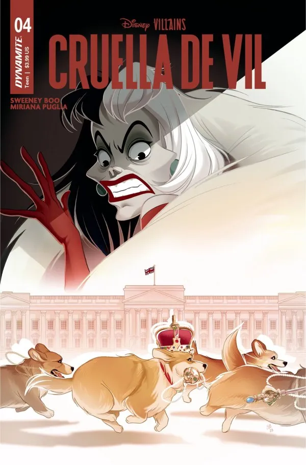 Cover of Disney Villains: Cruella de Vil #4