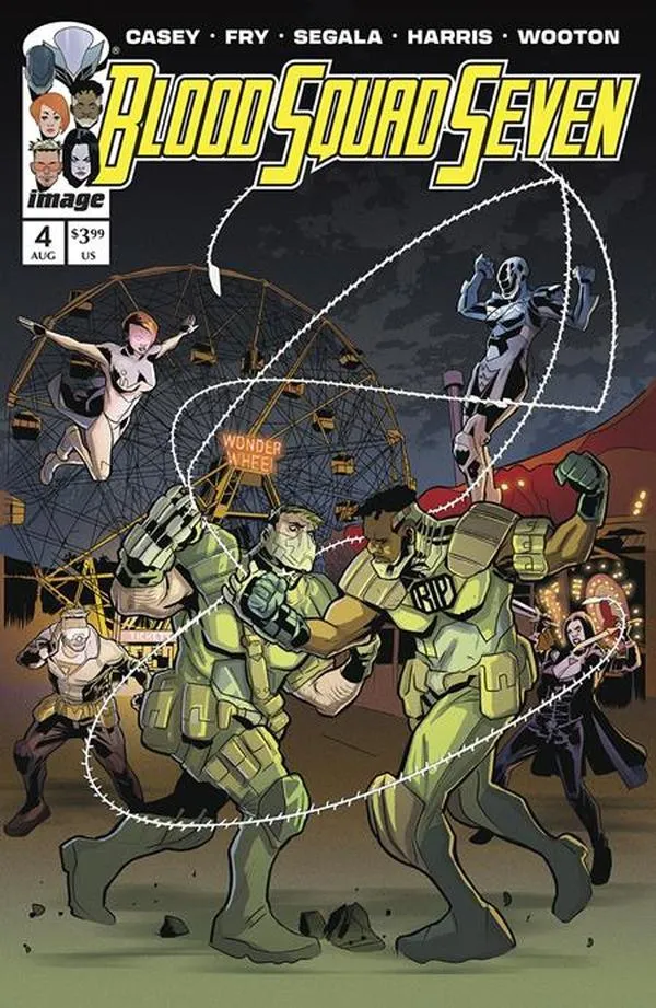 Cover of Blood Squad Seven #4