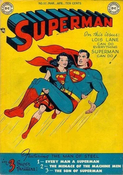 Cover of Superman #57