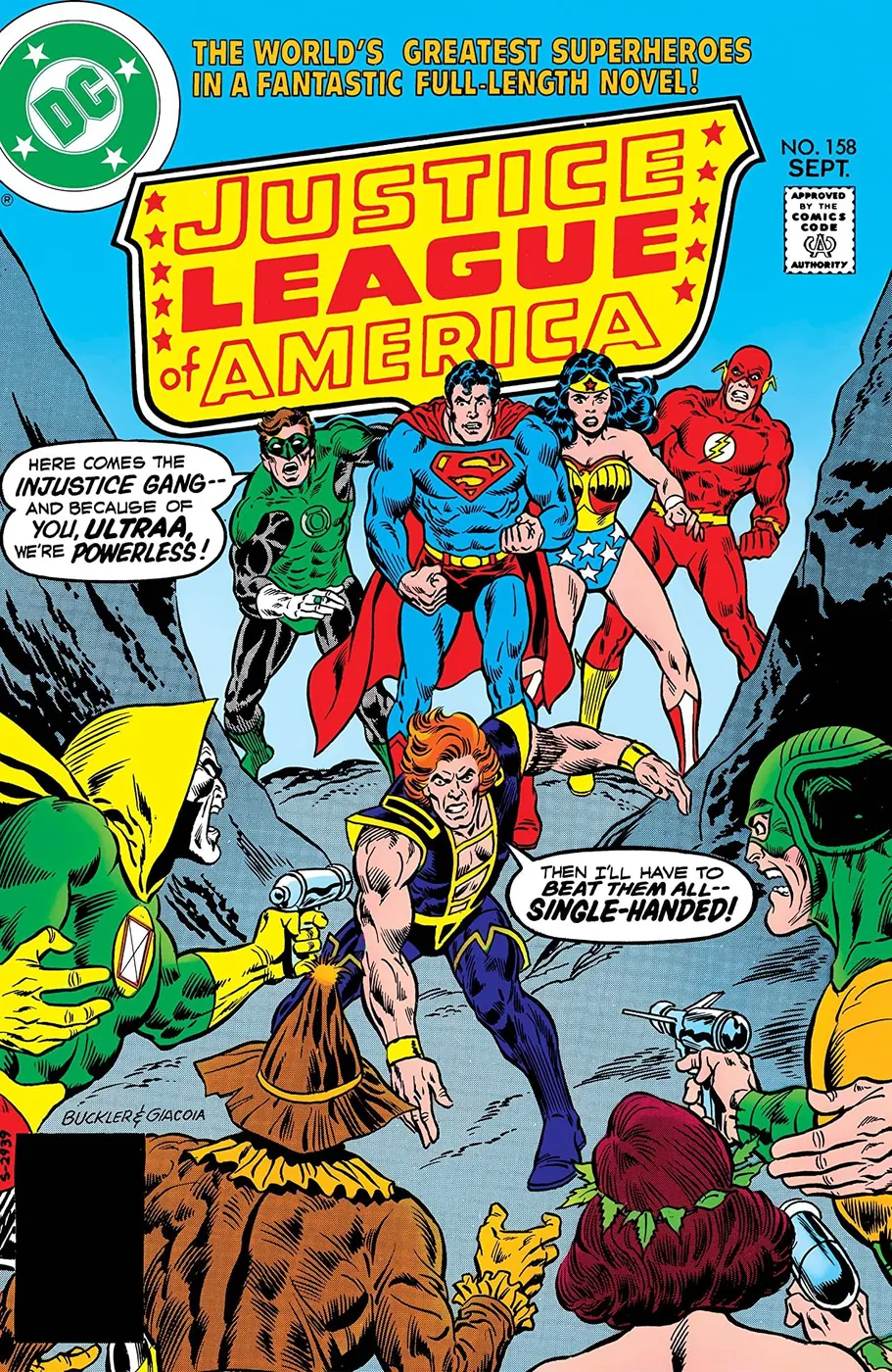 Cover of Justice League of America #158