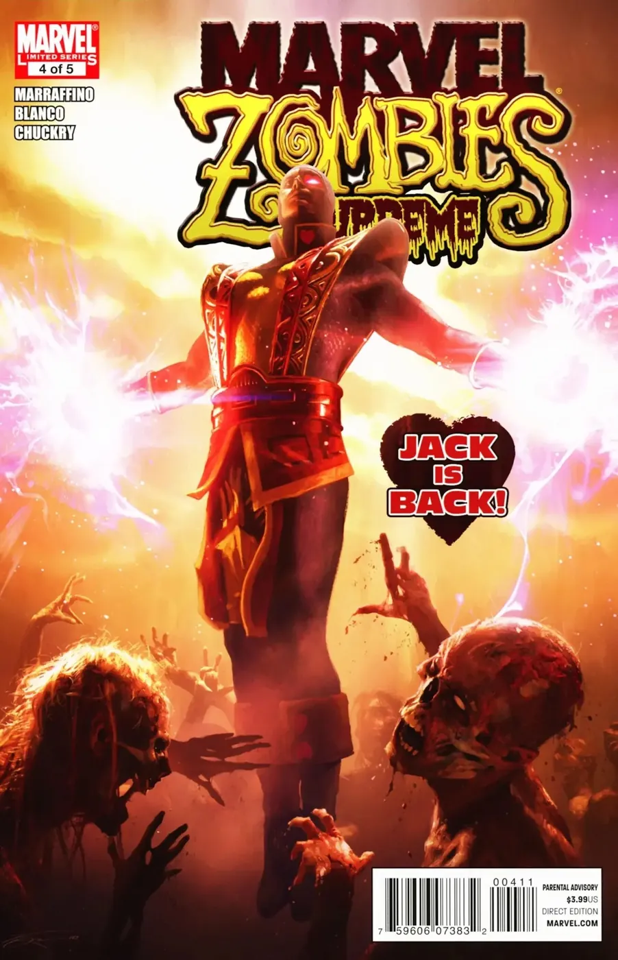 Cover of Marvel Zombies Supreme #4