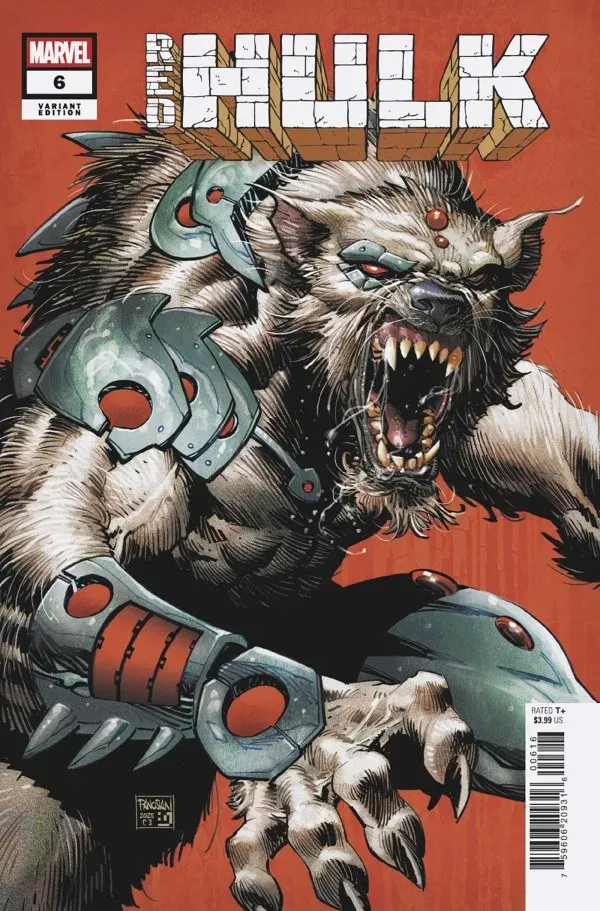 Cover of Red Hulk #6