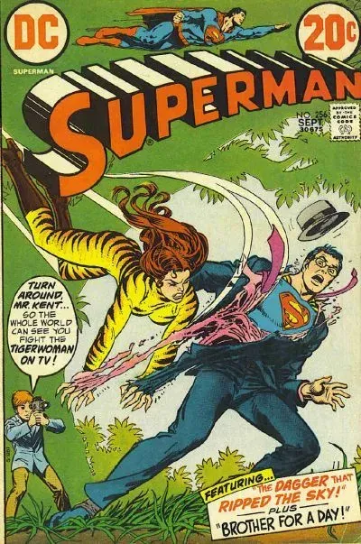 Cover of Superman #256