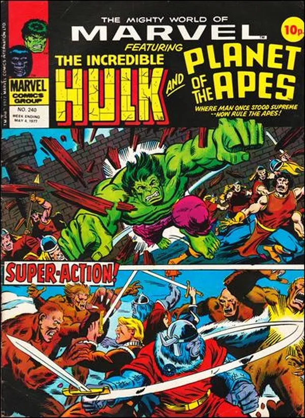 Cover of The Mighty World of Marvel #240
