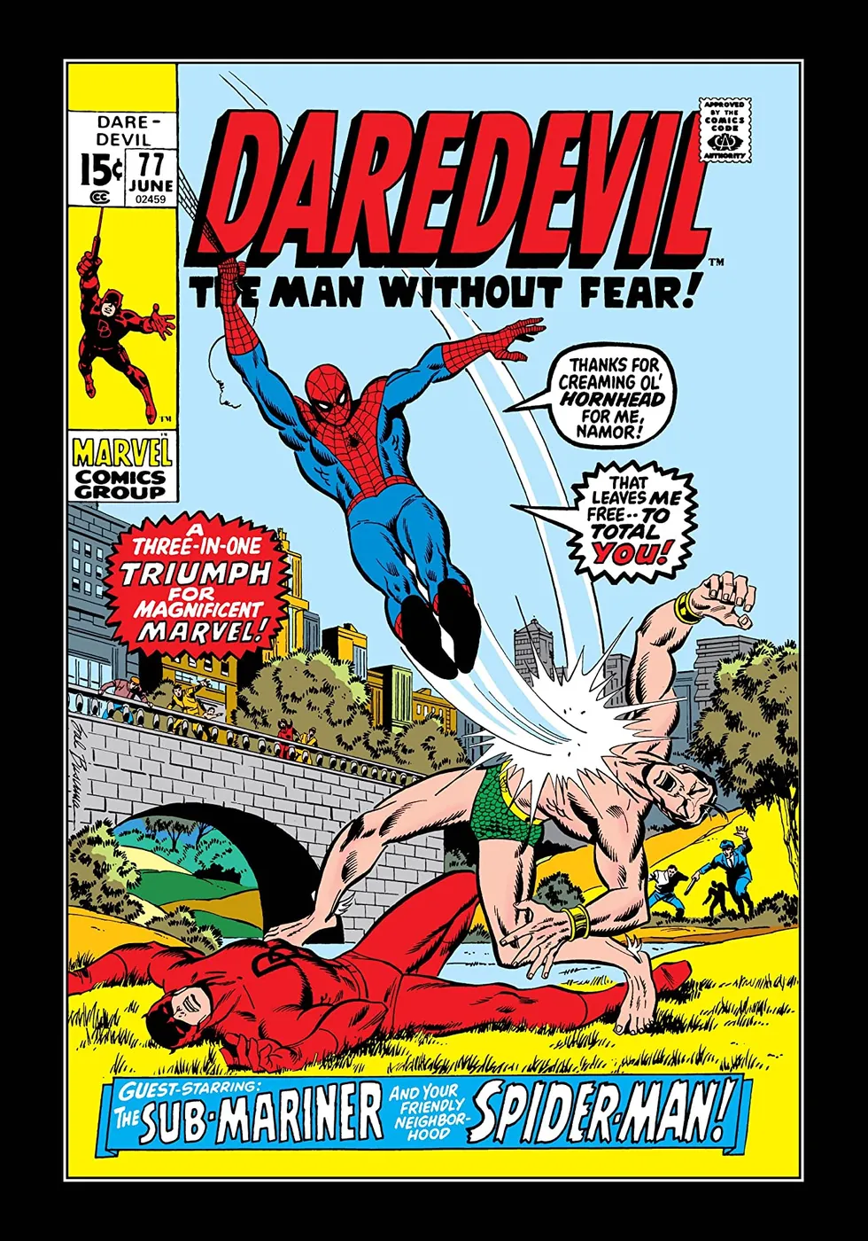 Cover of Daredevil #77