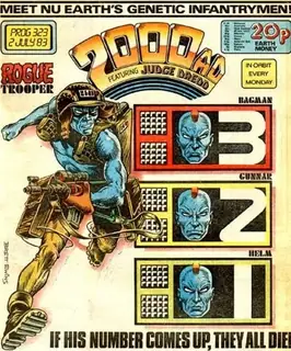 Cover of 2000 AD #323